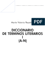 Reyzabal Victoria - Diccionario de Terminos Literarios Tomo 1 (a - N)