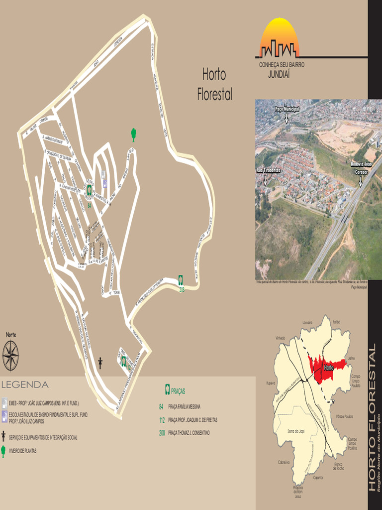 Mapa e Dados do Bairro Horto Florestal | PDF