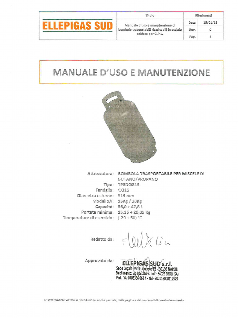 Cap 17 - Manuale Uso e Manutenzione | PDF