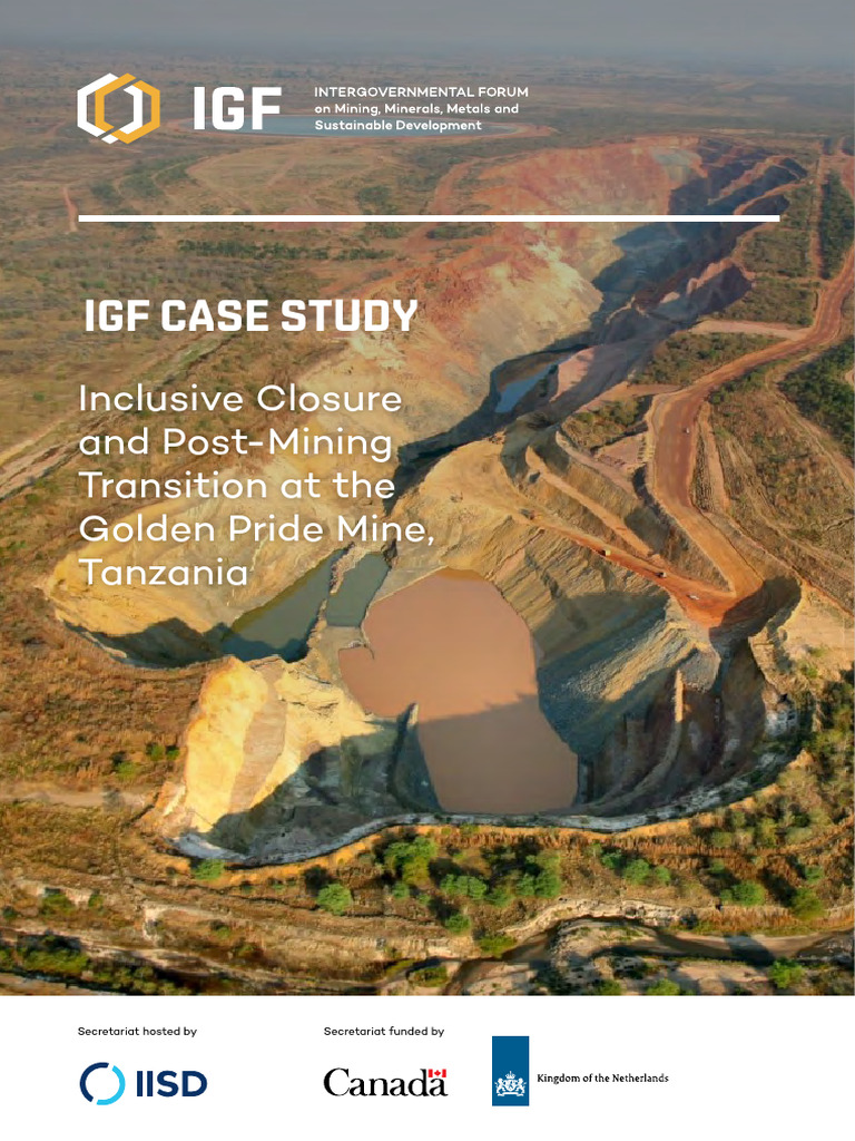 Golden Pride Mine Closure Case Study | PDF | Mining | Earth Sciences