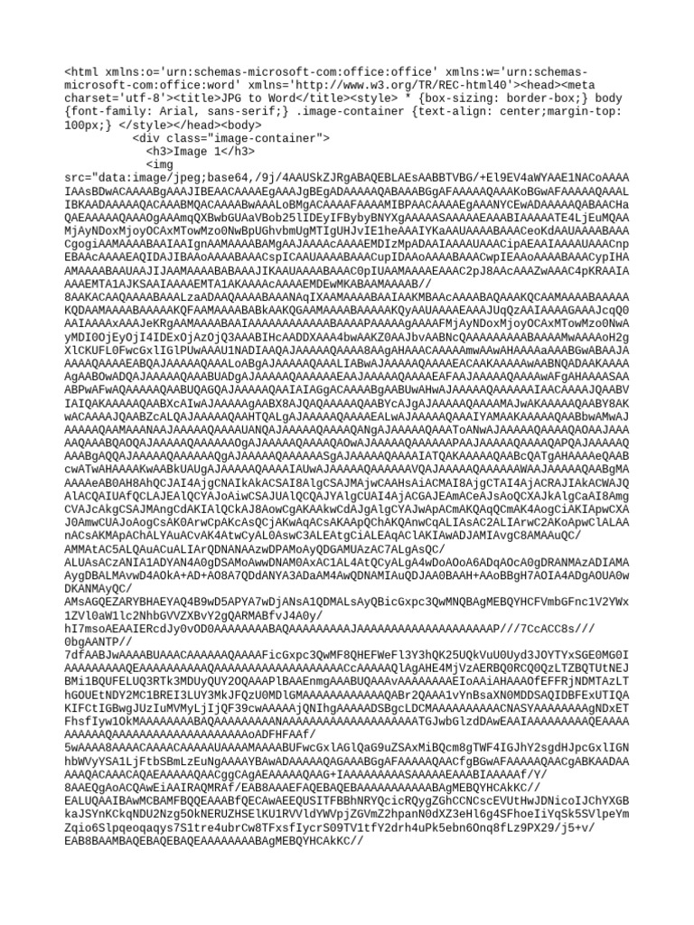 JPG To Word | PDF