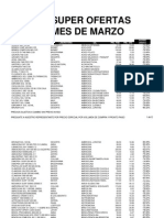 Super Ofertas Mes de Marzo: Ahorro Articulo Laboratorio SAL Pre - Pub Pre - Ofe Oferta