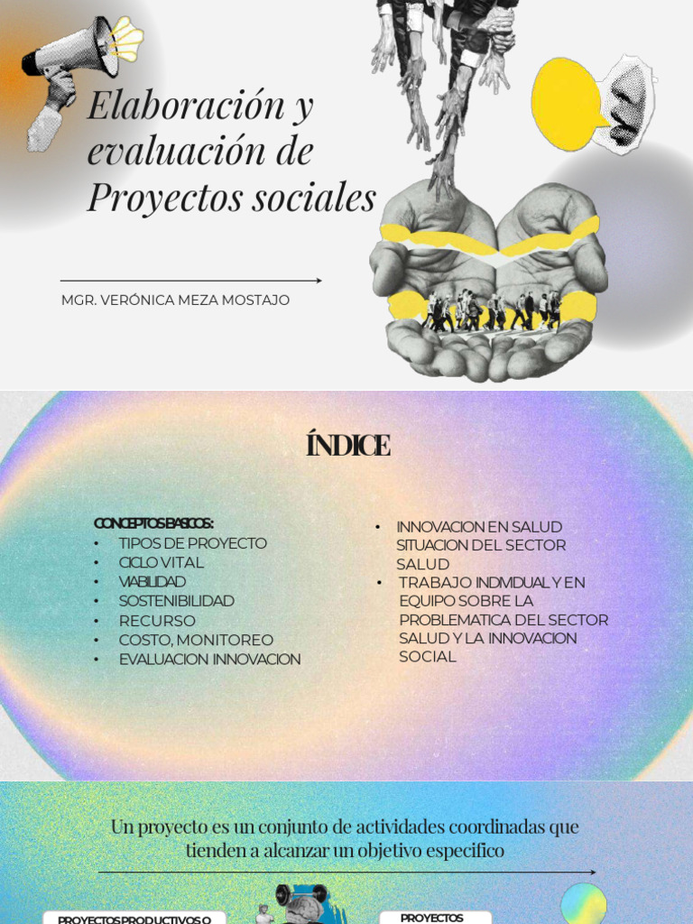 Guía de Proyectos Sociales y su Evaluación | PDF | Sustentabilidad ...