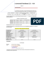 Discrete Math Review Sheet (Exam 1)