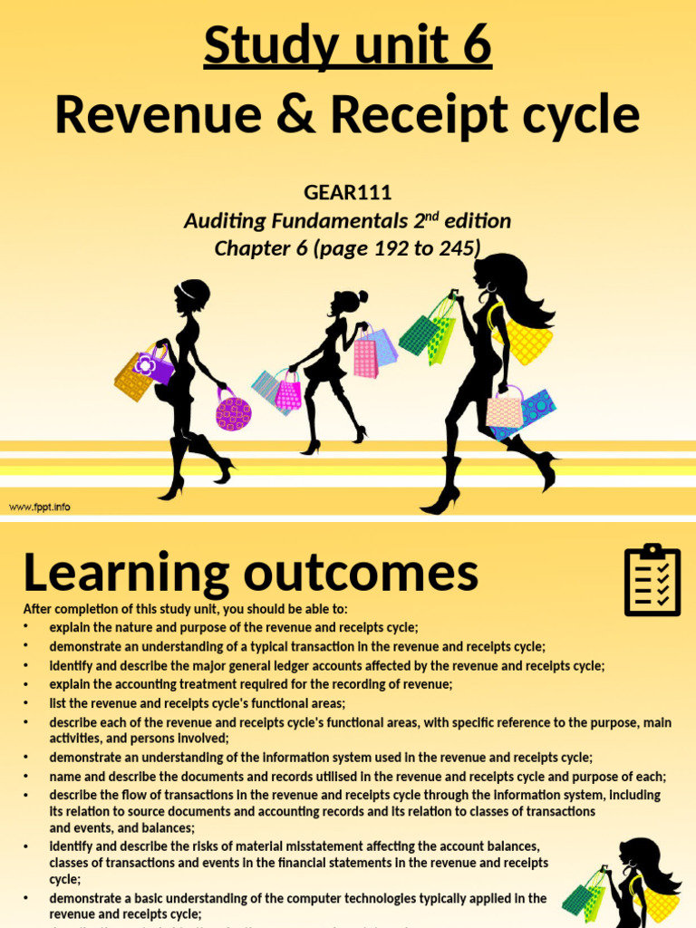 GEAR111+ +SU+6+ +Revenue+and+Receipt+Cycle+-+Part+1 | PDF | Receipt ...