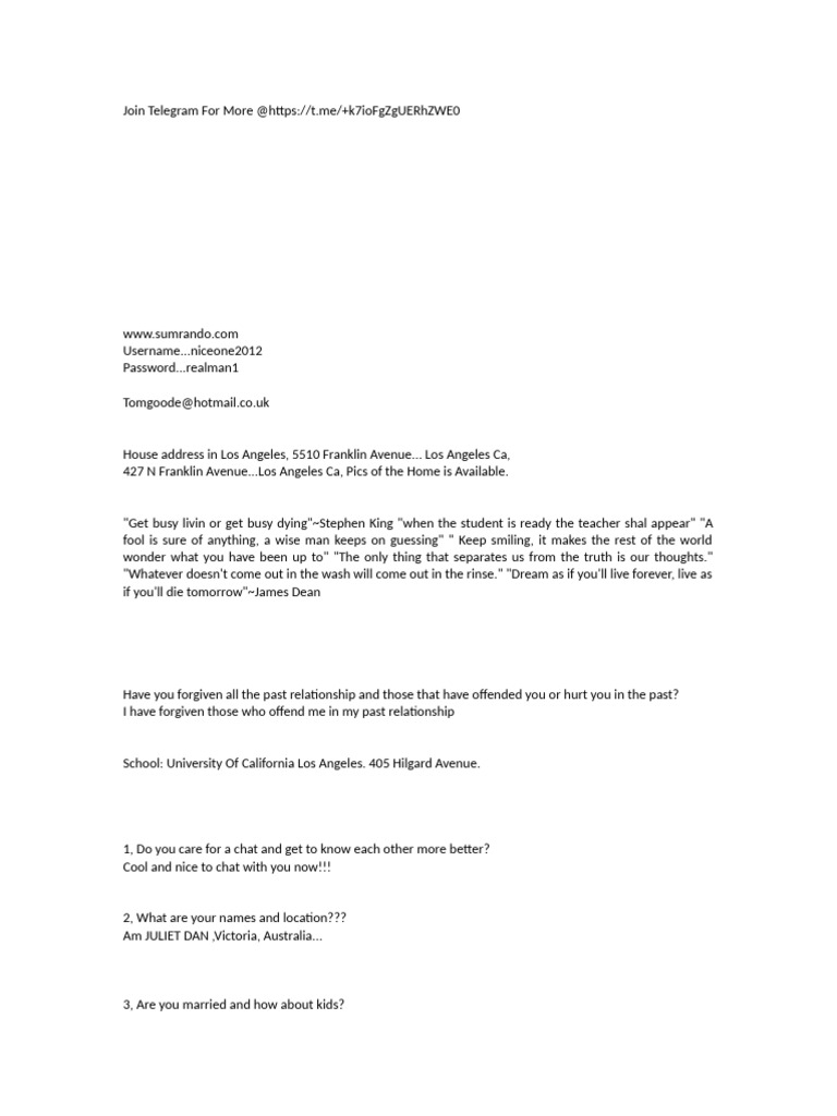 Chatting Format 1 (Prosharenet) | PDF | Jesus | Gospel Of John