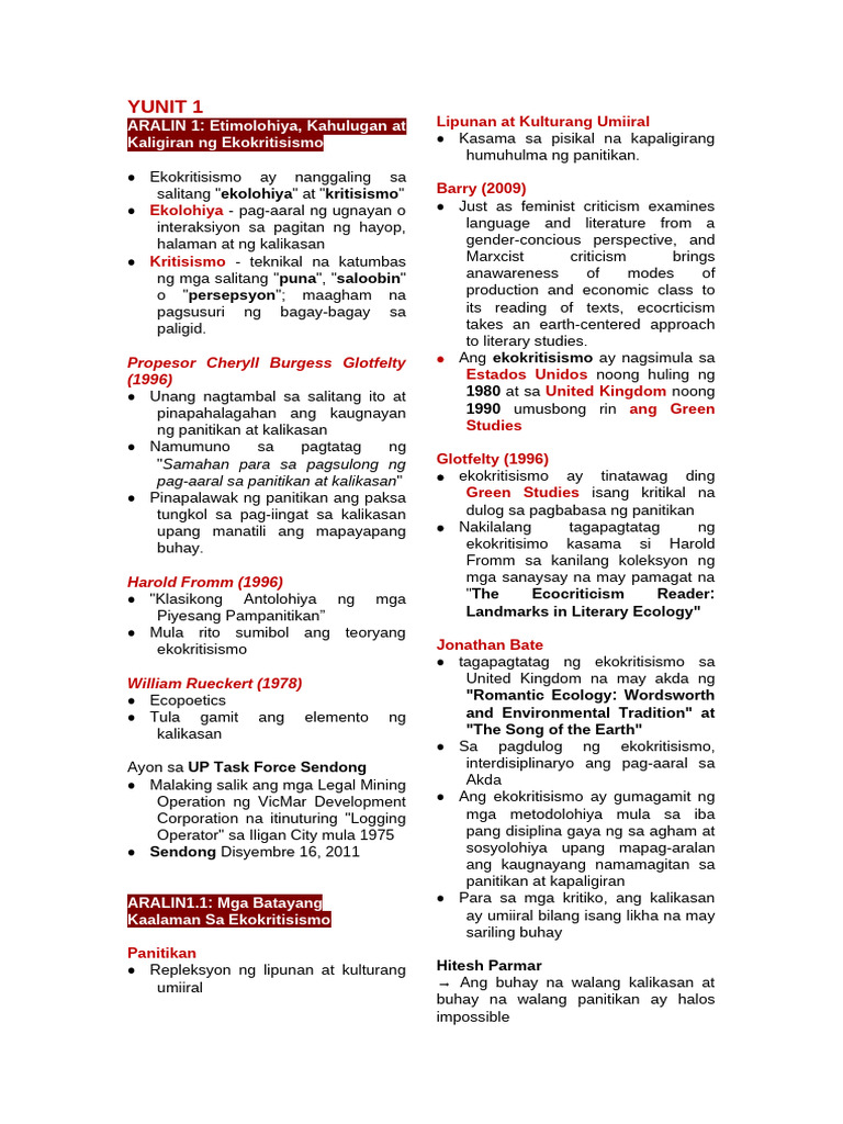 Module 1 Note1 | PDF