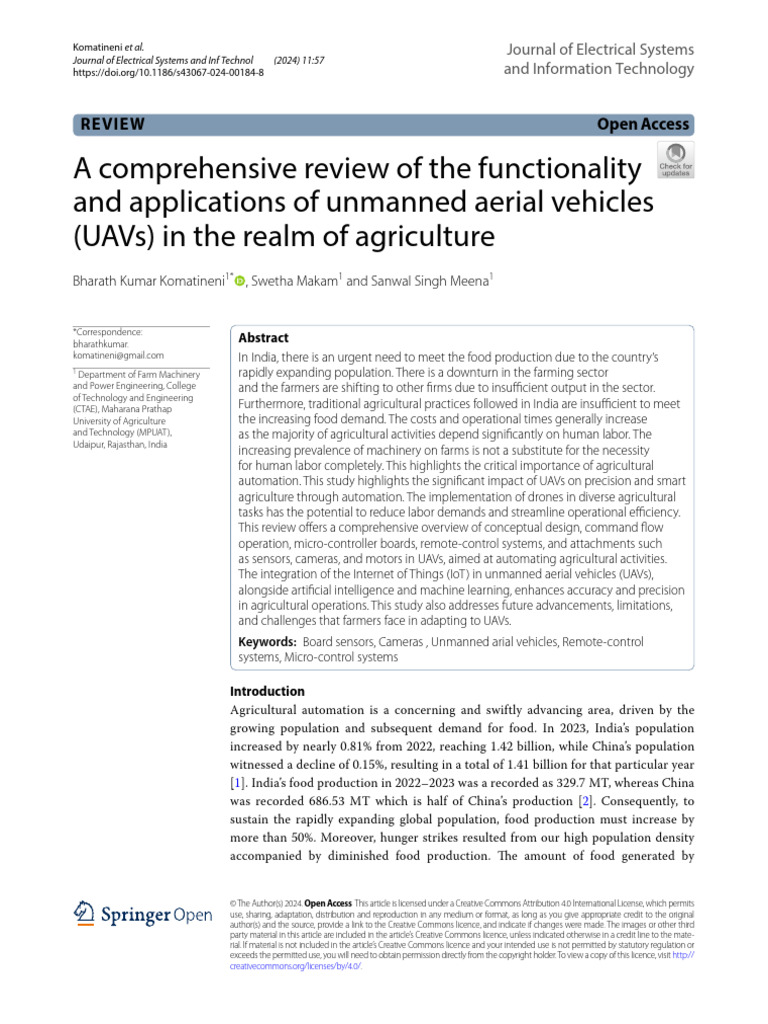 Applications UAV agriculture | PDF | Unmanned Aerial Vehicle | Agriculture