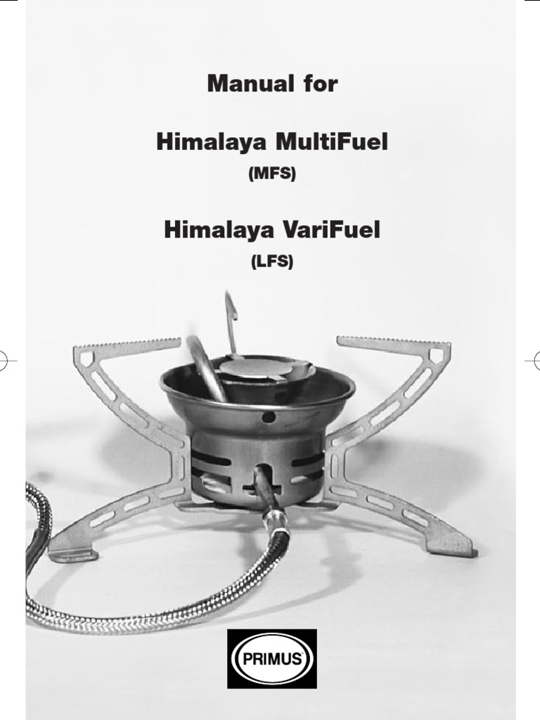 Primus Stove Fuel Compatibility Guide | PDF | Kerosene | Diesel Fuel