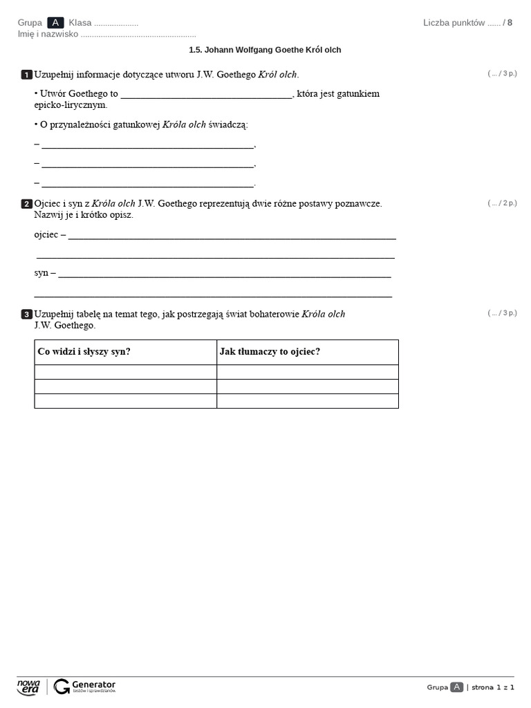Król Olch | PDF