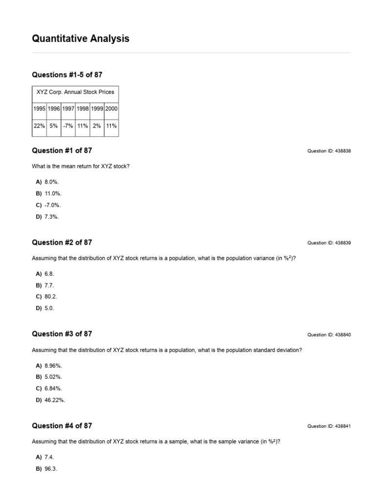 Statistical Analysis and Hypothesis Testing | PDF | Statistical ...