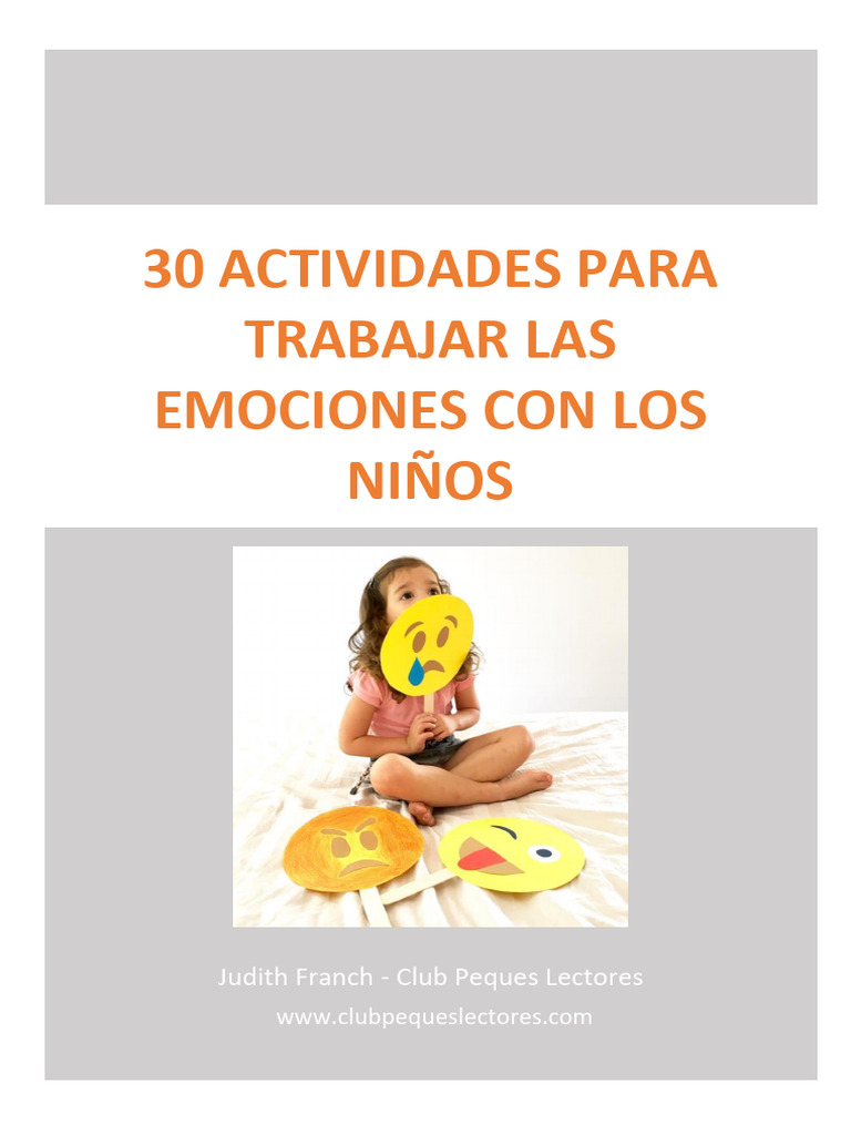 30 Actividades para Trabajar Emociones | PDF | Las emociones | Empatía