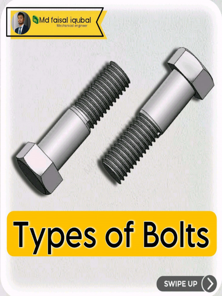 Understanding Different Types of Bolts | PDF