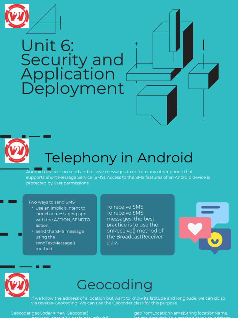 Unit6 MAD V2V | PDF | Android (Operating System) | Mobile App