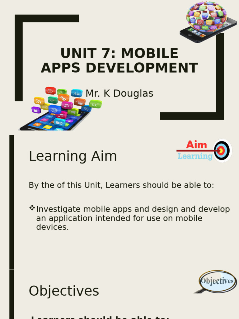 Mobile App Development for Kids' Math | PDF