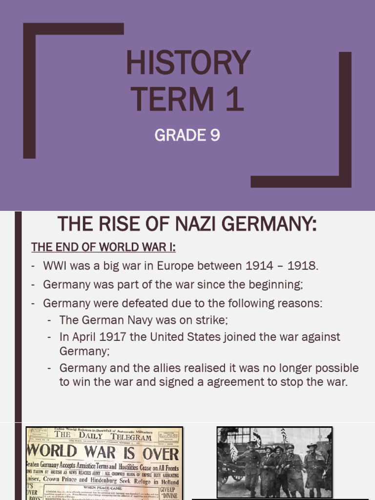 Rise of Nazi Germany: Key Events | PDF | Nazi Germany | World War II