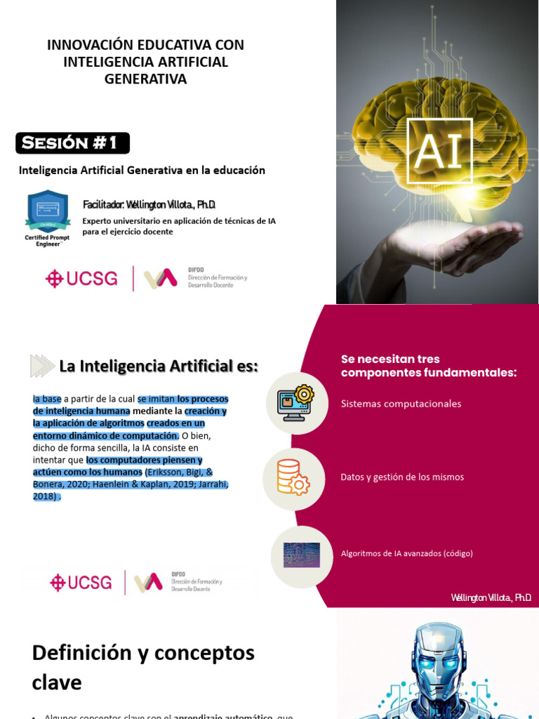 IA Generativa en la Educación Actual | PDF | Inteligencia artificial ...