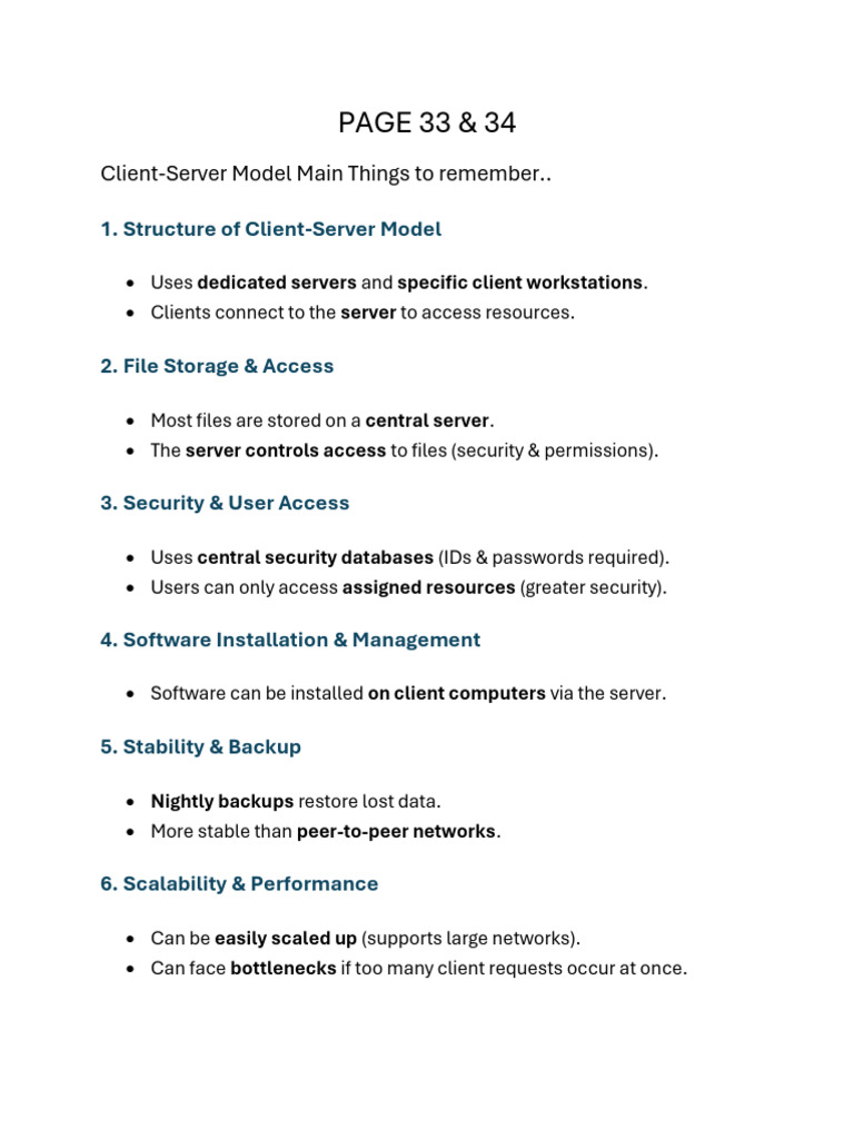 Client-Server vs Peer-to-Peer Models | PDF | Peer To Peer | Client ...