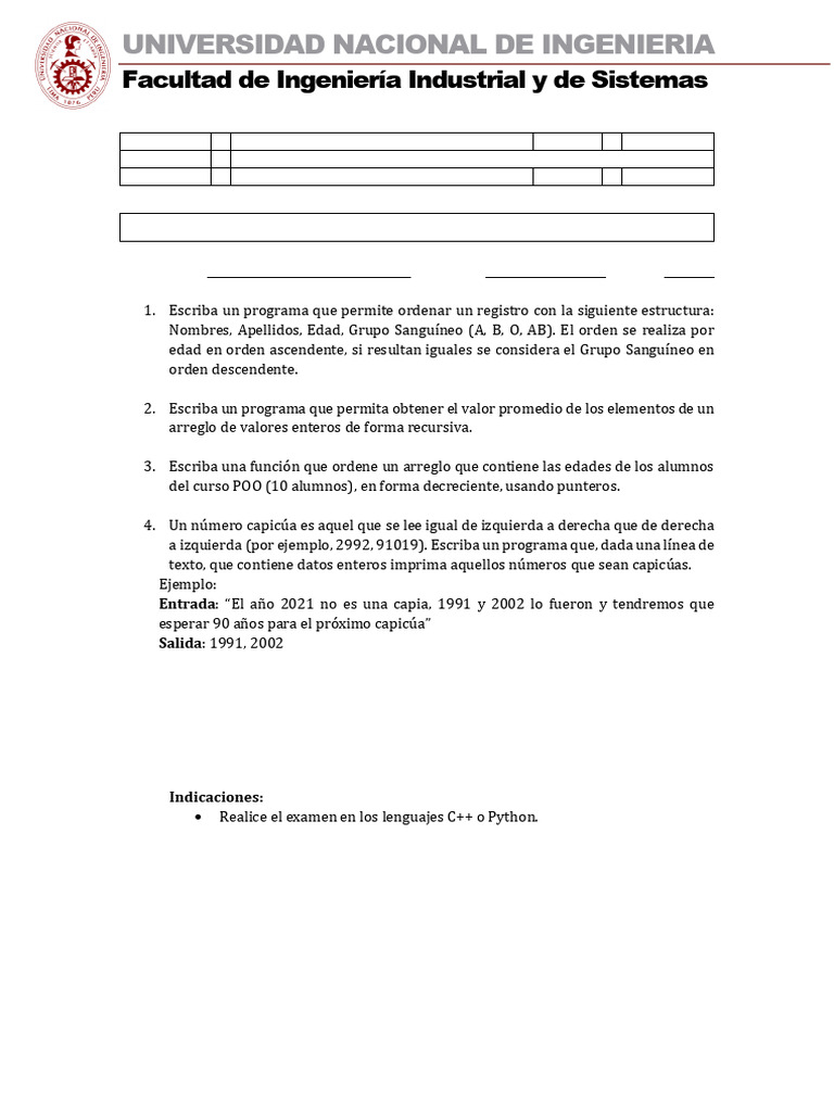 Ejercicio de Programación POO 2022 | PDF