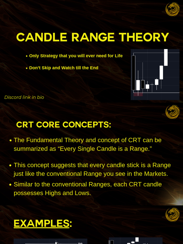Understanding CRT Candle Strategies | PDF