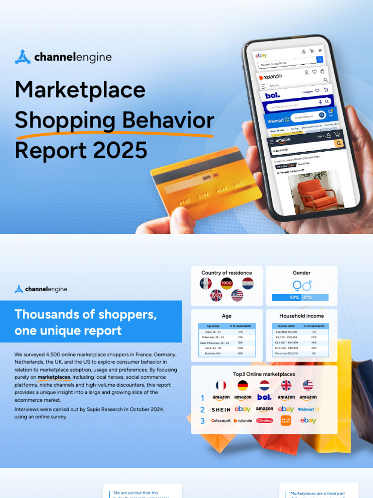 2025 Marketplace Shopping Behavior Insights | PDF | Brand | Online Shopping