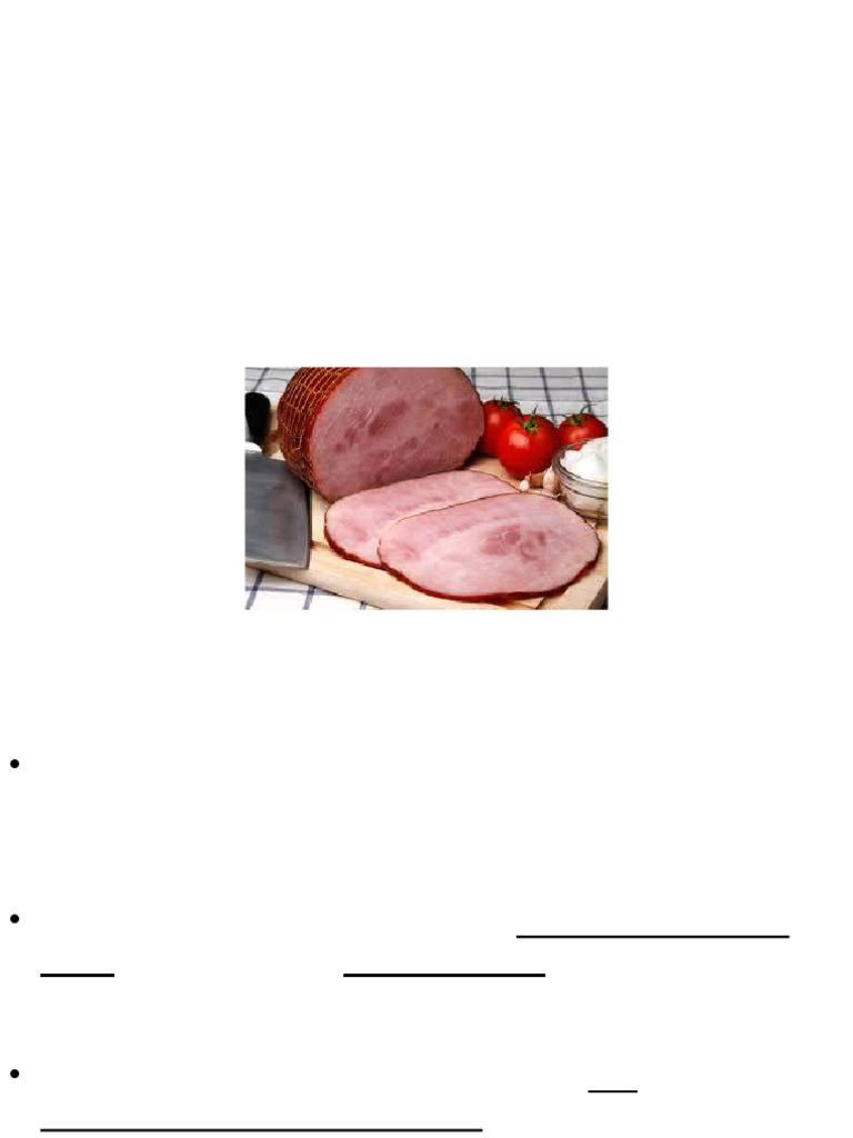 Marinated Meat Products Production Guide | PDF | Food And Drink ...