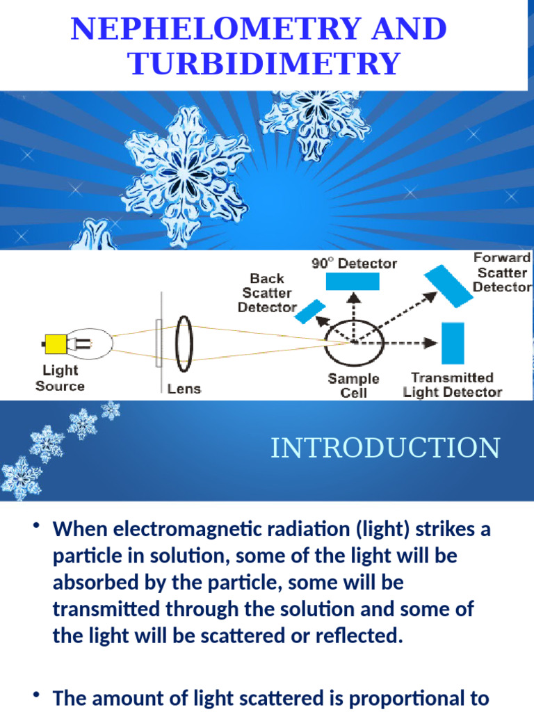 Nephelometry vs. Turbidimetry Explained | PDF | Scattering | Light