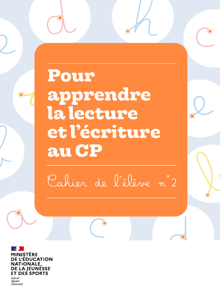 Lecture et écriture au CP | PDF