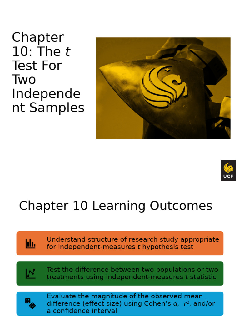 Chapter 10 Statistical Methods | PDF | Effect Size | Variance