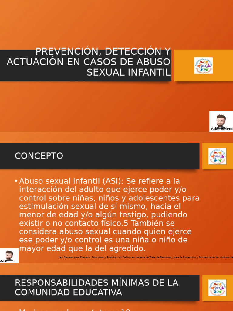Actividades para prevenir maltrato infantil | PDF | Abuso sexual ...