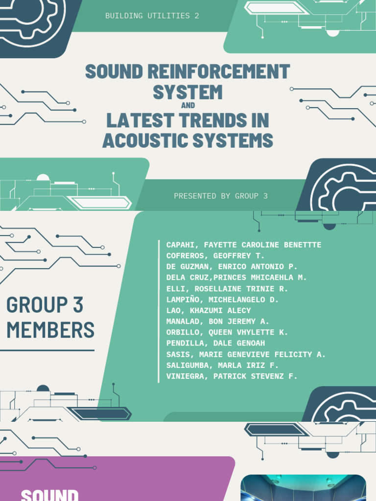 Sound Reinforcement System Overview | PDF | Loudspeaker | Amplifier