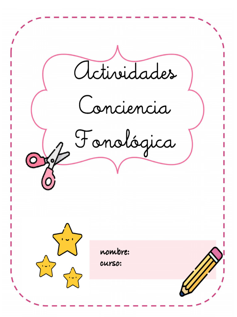 Actividades de Conciencia Fonológica | PDF
