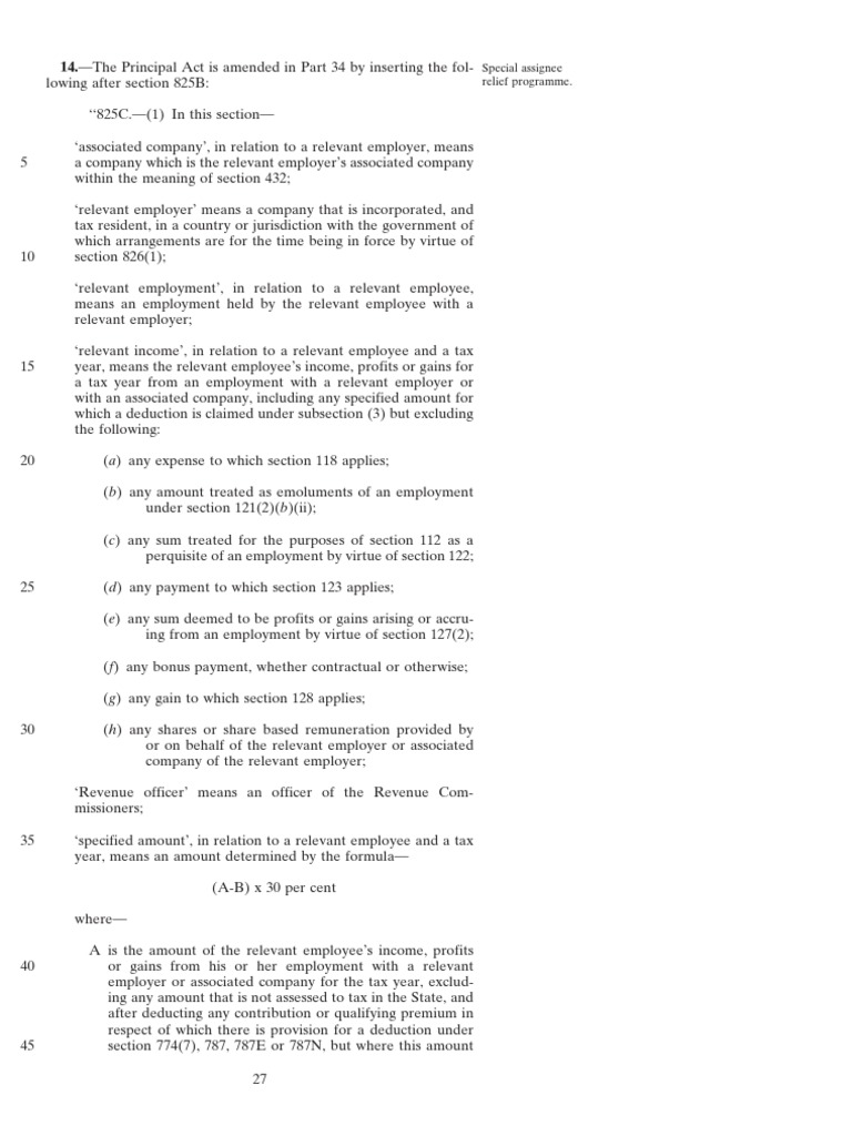 Section 14 Finance Bill 2012 As Published | PDF | Tax Deduction ...