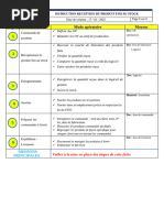 Procédure de Réception des Matières Premières | PDF
