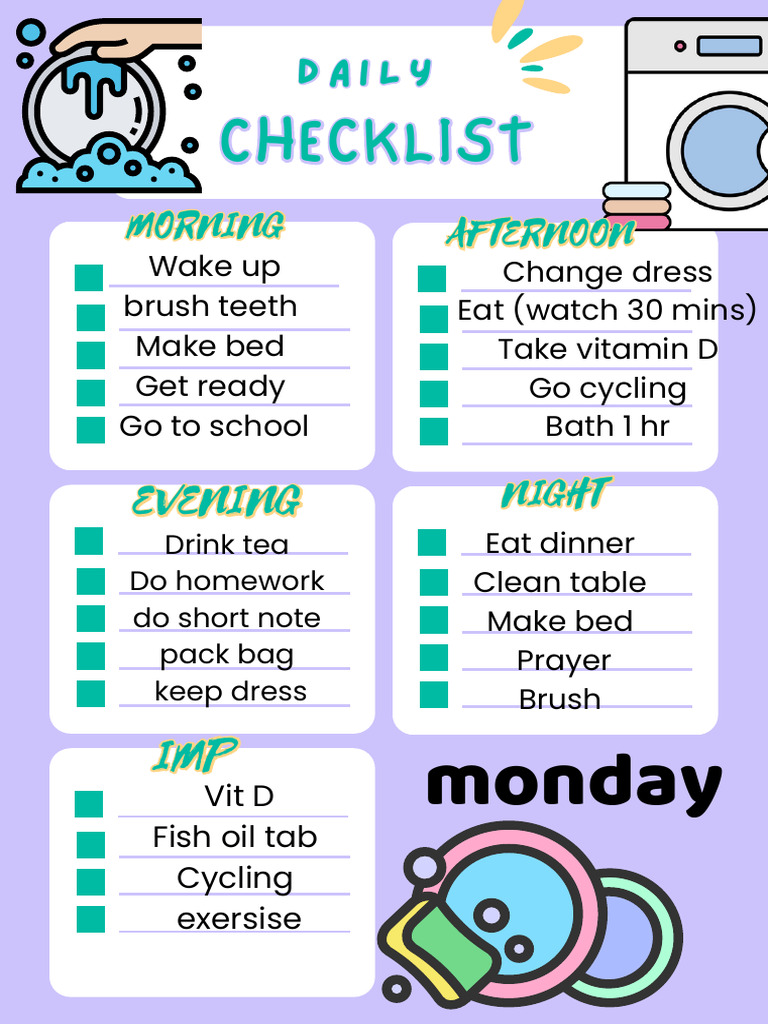 Beige Aesthetic To Do List Checklist | PDF