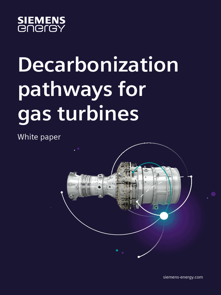 Gas Turbine Decarbonization Strategies | PDF | Climate Change ...