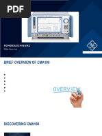 R&S®CMP180 Radio Communication Tester | PDF | Cellular Network | Wi Fi