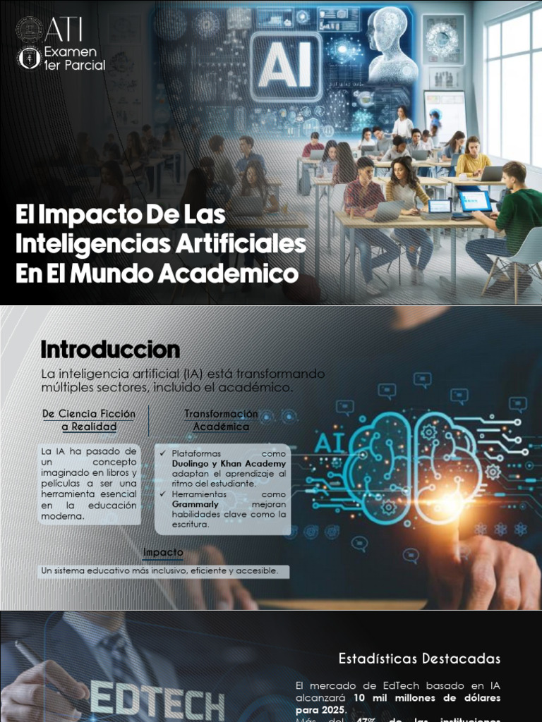 IA en Educación: Transformación y Retos | PDF | Inteligencia artificial ...