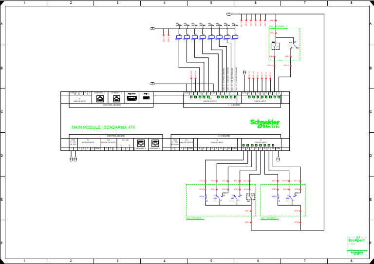 SCADAPack 474 Wiring Diagram | PDF | Computer Engineering | Electrical ...