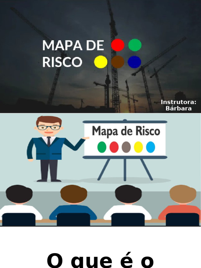 Mapa de Risco: Segurança no Trabalho | PDF | Avaliação de risco ...