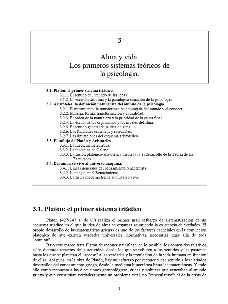 ALMA Y VIDA 2020 // Curso Historia de La Psicología Desde Una ...