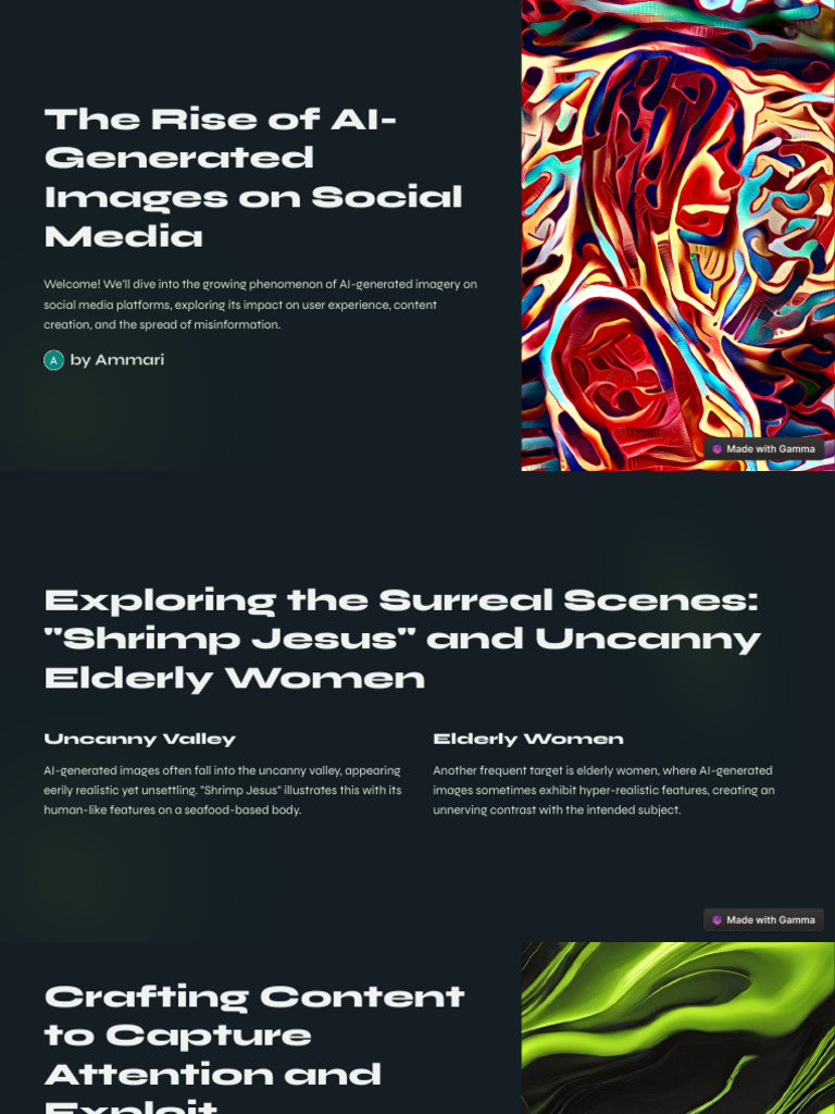 The Rise of AI Generated Images On Social Media | PDF | Social Media ...