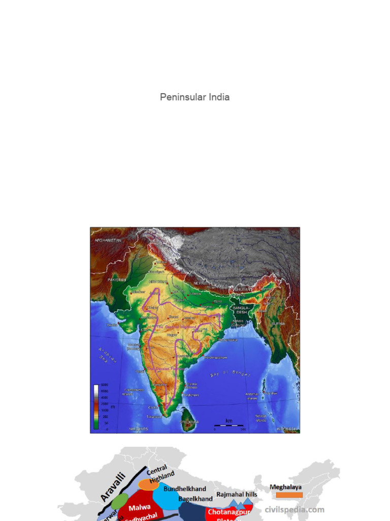 Peninsular India | PDF
