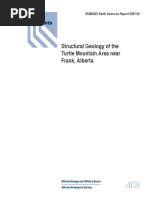 Download Structural geology of Turtle Mountain near Frank Alberta by Alberta Geological Survey SN8485179 doc pdf