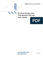 Download Structural geology of Turtle Mountain near Frank Alberta by Alberta Geological Survey SN8485179 doc pdf