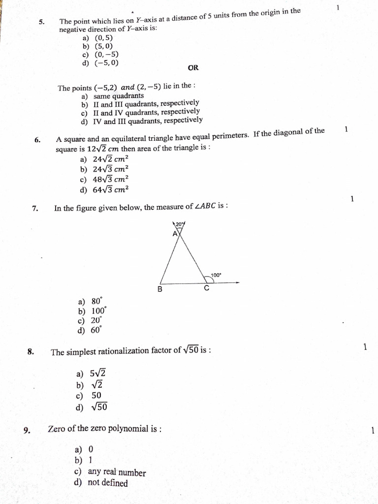 Maths_class_9_Annual_remaining_pages | PDF | Area | Triangle