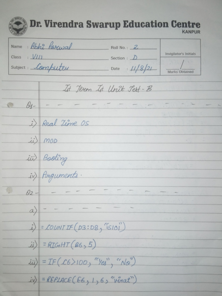 Excel Formulas and Functions Guide | PDF