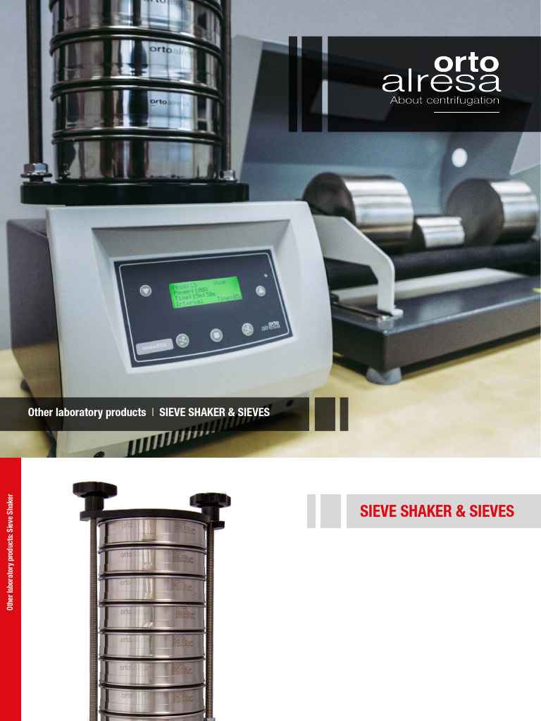 Sieve Shaker and Sieves for Labs | PDF