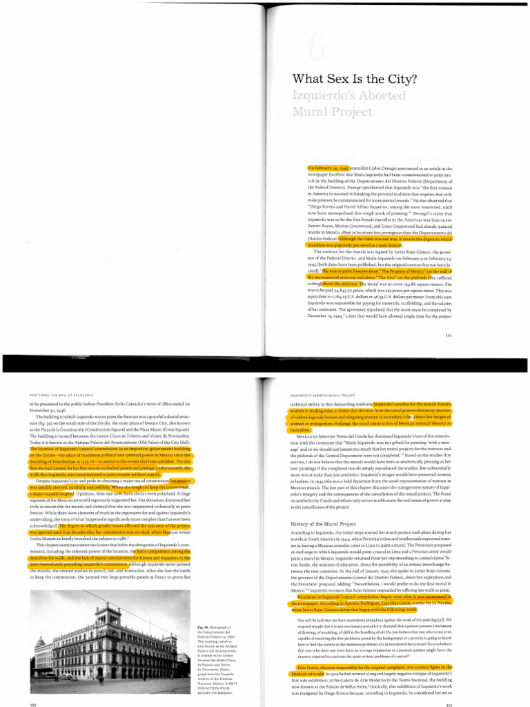 Deffebach CH 6. What Sex Is The City? | PDF