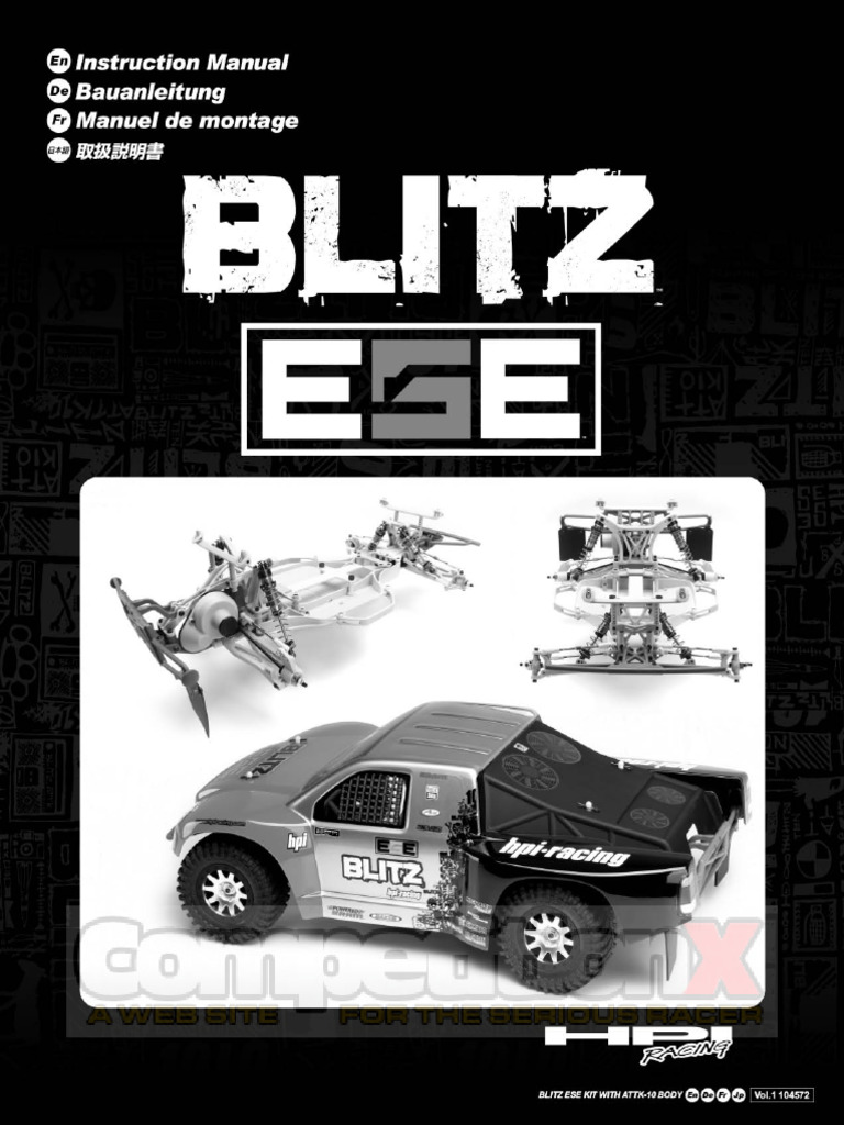 Hpi Blitz Ese Manual | PDF
